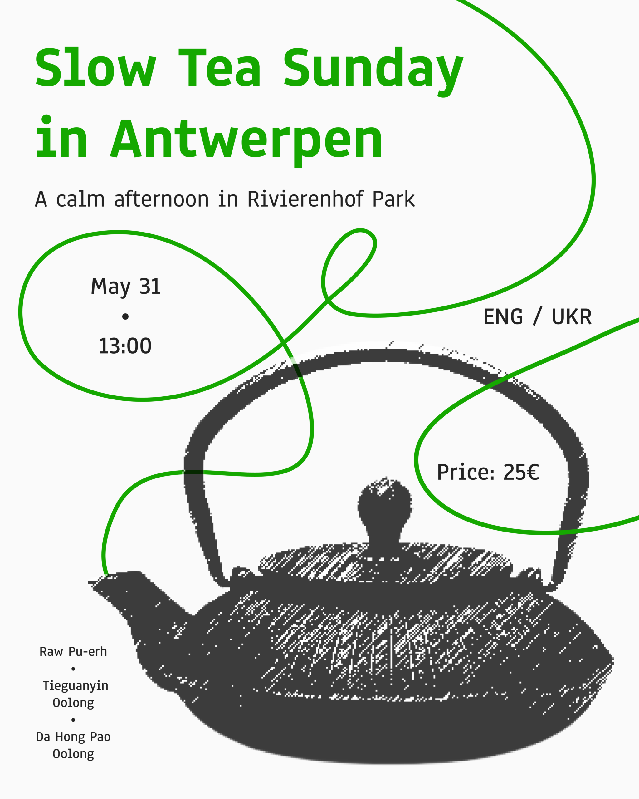 Tea Ceremony - May 31 (Antwerpen)